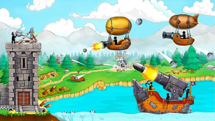 Screenshot 23: The Catapult: Stickman Pirates