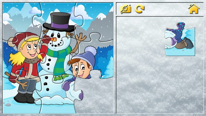 Screenshot 2: Christmas Puzzles for Kids