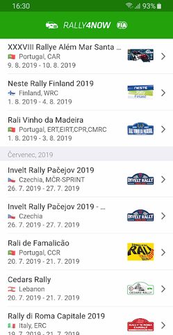 Screenshot 1: RALLY4NOW