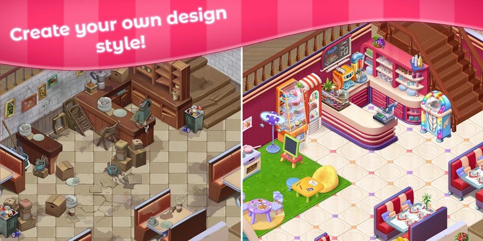 Screenshot 17: Grand Cafe Story－Match-3