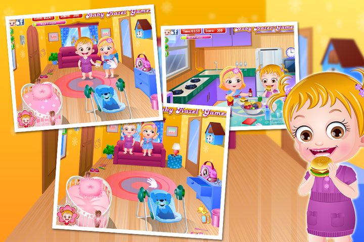 Screenshot 2: Baby Hazel Mischief Time