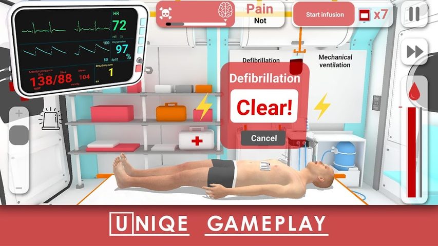Screenshot 1: Doctor 911 Hospital Simulator