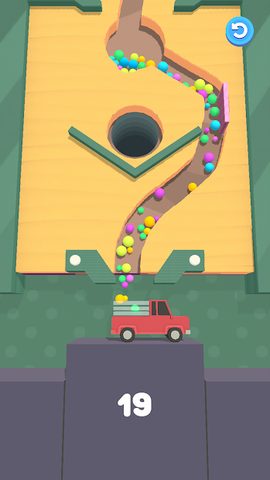 Screenshot 1: Sand Balls - Puzzle Game