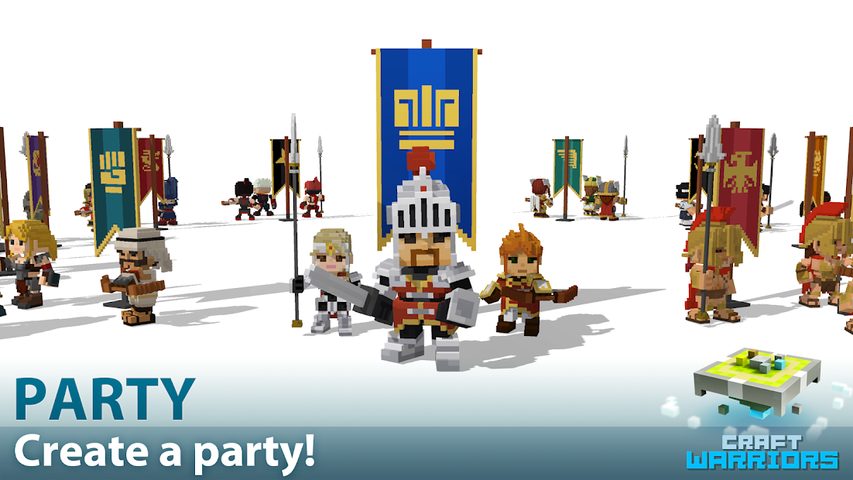 Screenshot 1: Craft Warriors