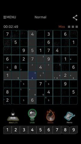 Screenshot 4: Sudoku : Dark Sand Castle