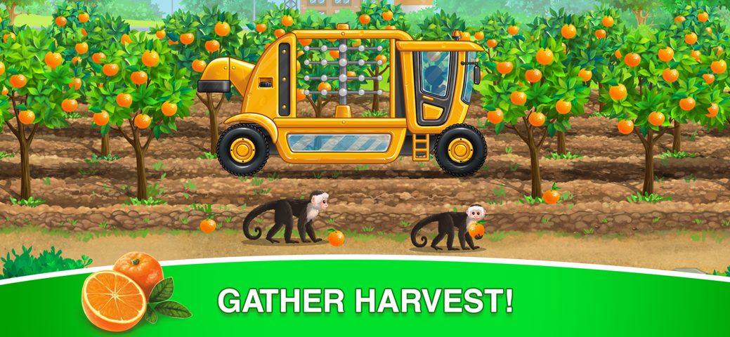 Screenshot 4: Farm land! Games for Tractor 3 4+