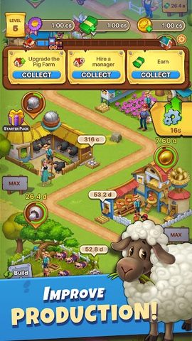 Screenshot 3: Idle Farmer: Mine game