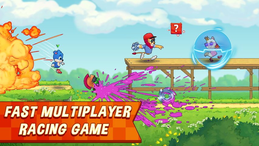 Screenshot 2: Fun Run 4 - Multiplayer Games