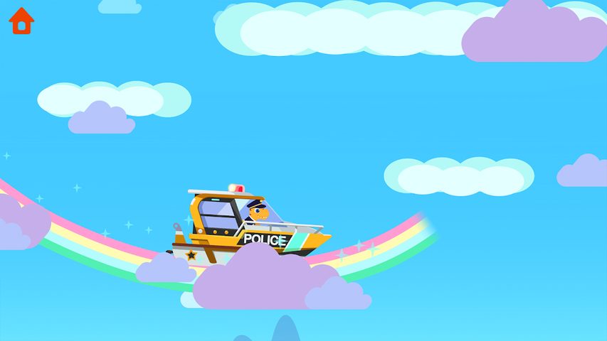 Screenshot 7: Dinosaur Police Car - for Kids
