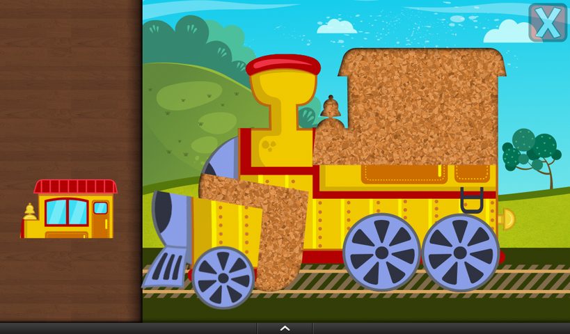 Screenshot 11: Trains Jigsaw Puzzles for Kids