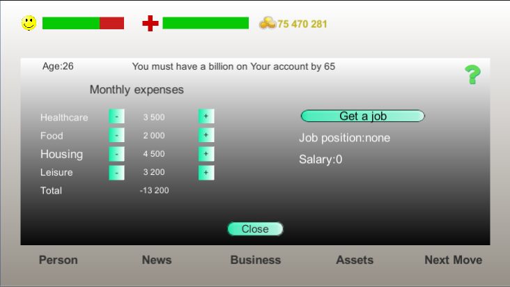 Screenshot 18: Business strategy