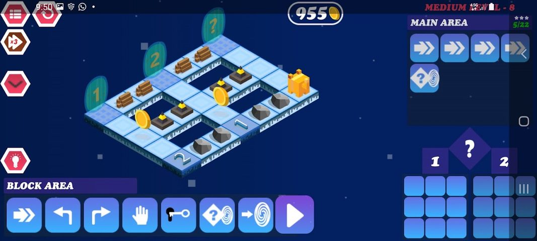 Screenshot 13: Algorithm City : The Snow Code
