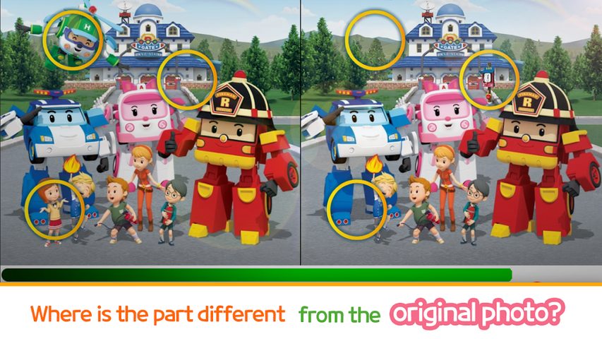 Screenshot 8: Robocar Poli: Find Difference