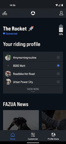 Screenshot 1: FAZUA