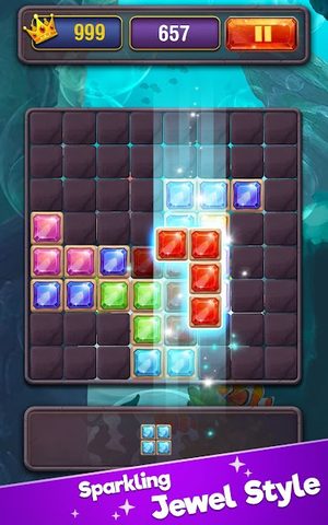 Screenshot 2: Block Puzzle Jewel Blast - Classic Puzzle Game