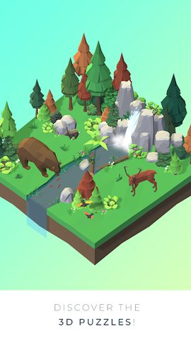 Screenshot 1: 3D Miniworld Puzzles