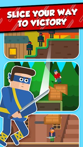Screenshot 4: Mr Ninja - Slicey Puzzles