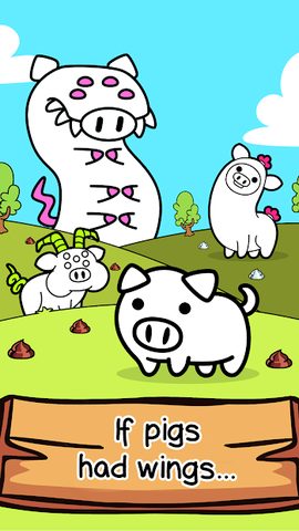 Screenshot 1: Pig Evolution: Idle Simulator