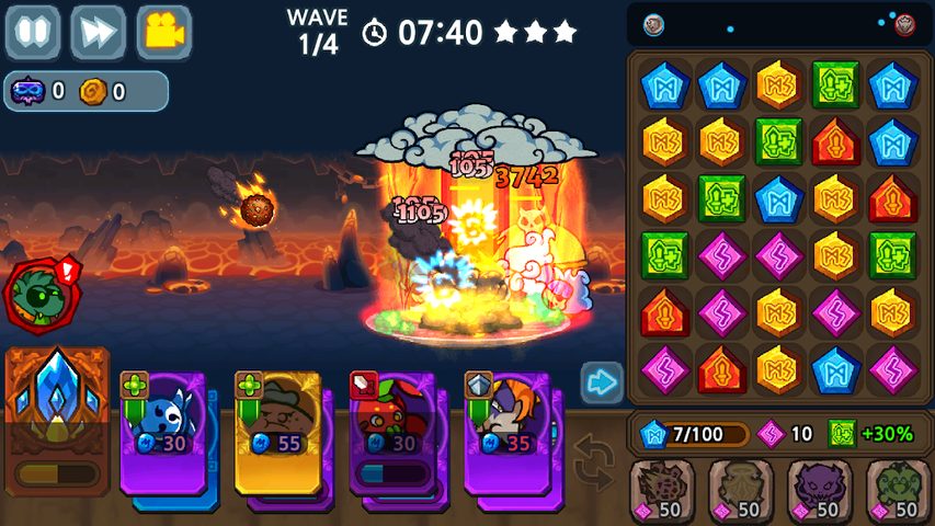 Screenshot 14: Puzzle & Defense: Match 3 Batt