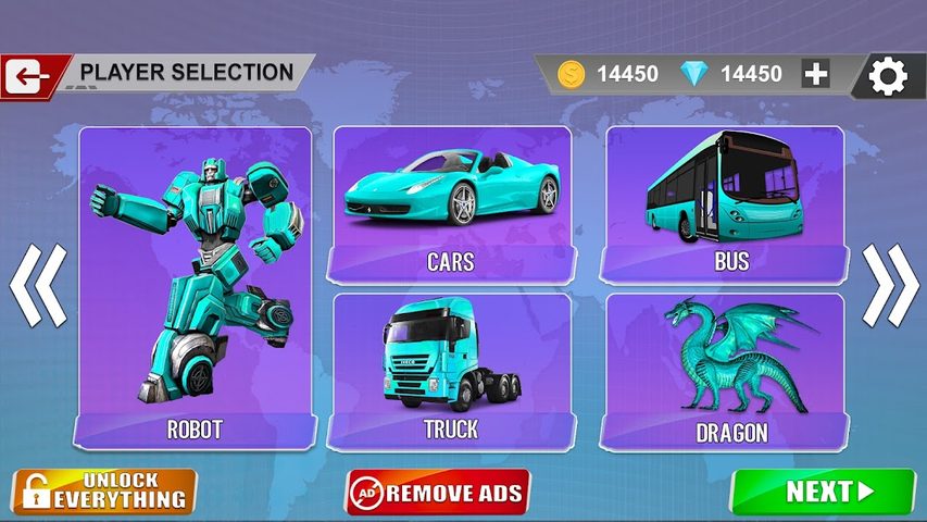 Screenshot 5: Dragon Robot Car Games 3d