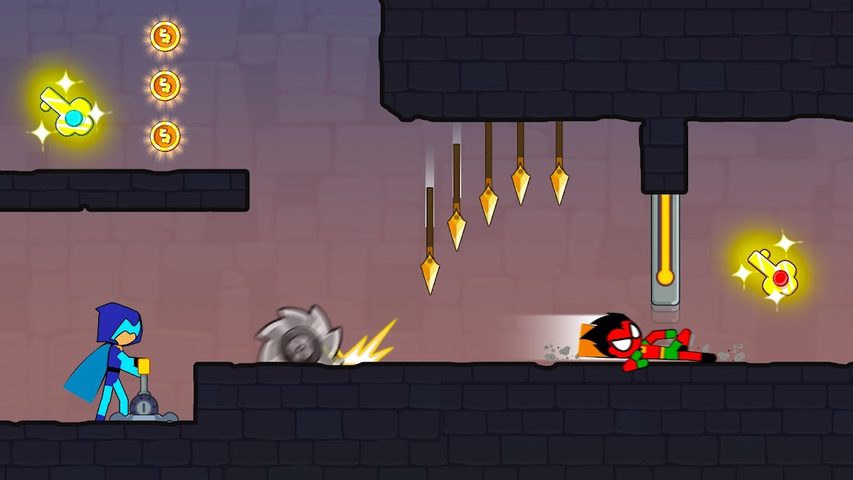 Screenshot 17: Stickman Red boy and Blue girl
