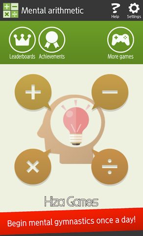 Screenshot 11: Mental arithmetic (Math)