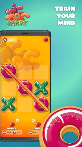 Screenshot 3: Candy Tic Tac Toe
