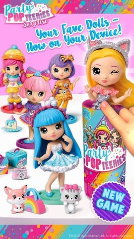 Screenshot 3: Party Popteenies Surprise - Rainbow Pop Fiesta