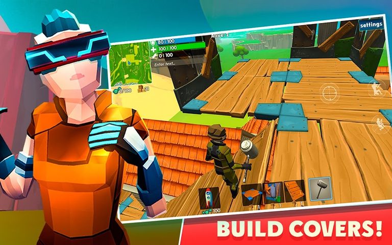 Screenshot 1: Rocket Royale