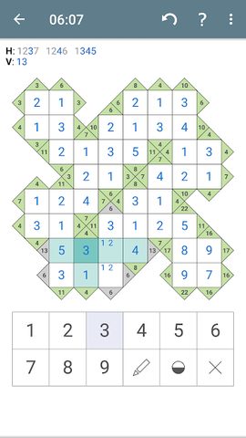 Screenshot 7: Kakuro (Cross Sums) - Classic