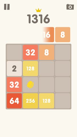 Screenshot 1: Merge 2048