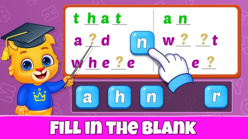 Screenshot 5: Learn to Read: Kids Games