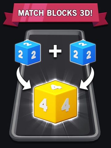 Screenshot 7: Match Block 3D - 2048 Merge Ga