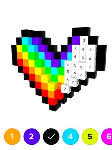 Screenshot 10: Color by Number ®: 3D No.Draw