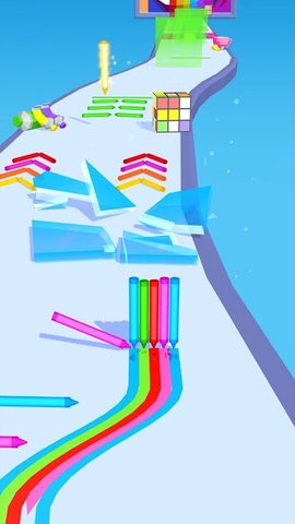 Screenshot 1: Pencil Rush 3D