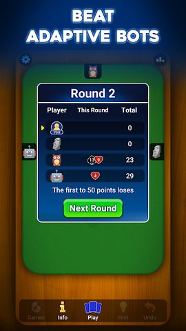 Screenshot 4: Hearts: Card Game
