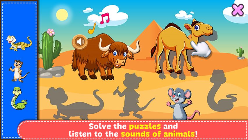 Screenshot 3: Coloring & Learn Animals