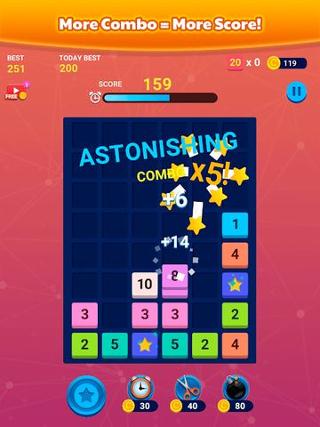 Screenshot 10: Merge Block: Number Puzzle Fun