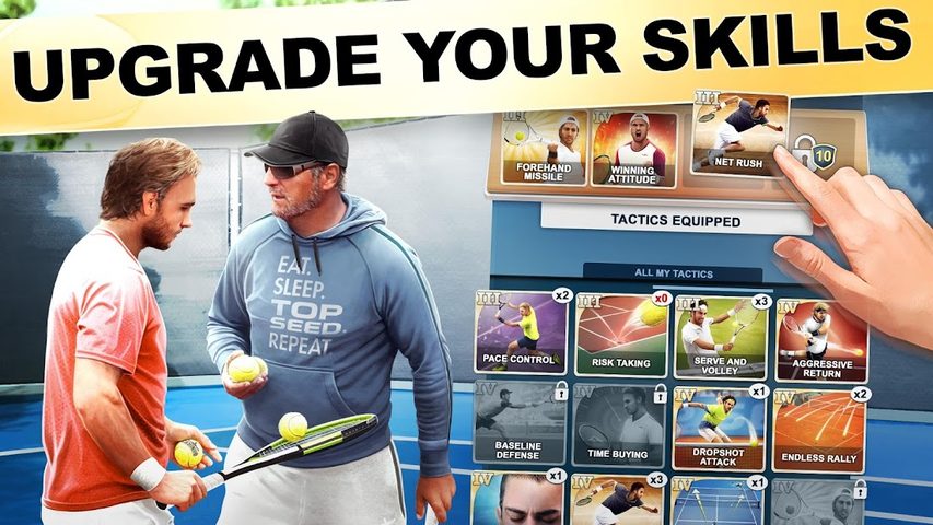Screenshot 2: TOP SEED Tennis Manager 2022