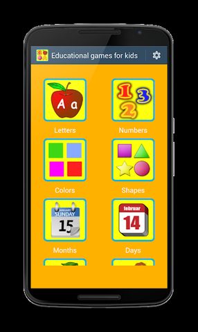 Screenshot 1: Educational Games for Kids