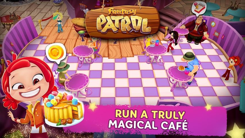 Screenshot 1: Fantasy Patrol: Cafe
