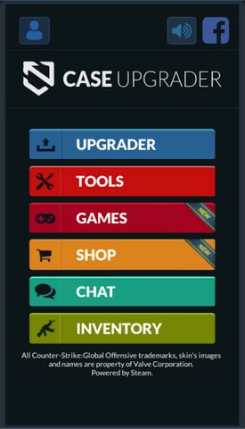 Screenshot 1: Case Upgrader