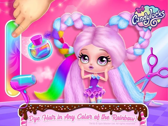 Screenshot 20: Candylocks Hair Salon - Style Cotton Candy Hair