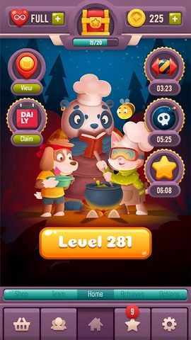 Screenshot 4: Kitty & Friends: blast of fun