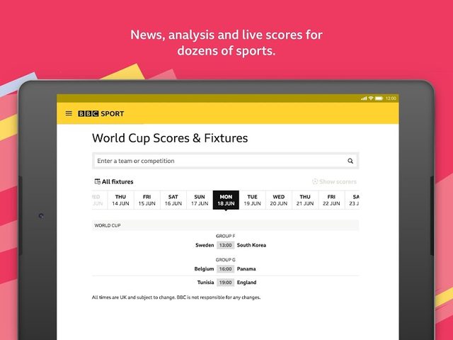Screenshot 13: BBC Sport - News & Live Scores