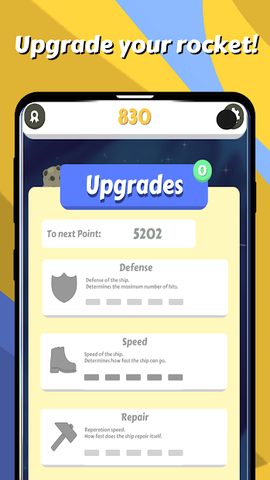 Screenshot 9: Asteroids! Become space rocket pilot - Arcade Game
