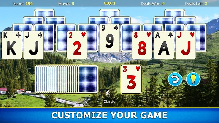 Screenshot 3: TriPeaks Solitaire Mobile