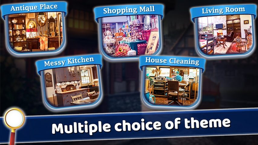 Screenshot 1: Hidden Objects Games - 5 in 1