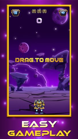 Screenshot 2: Droid O - Space Shooter Games