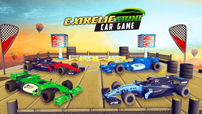 Screenshot 4: Stunt Car Racing Games Offline